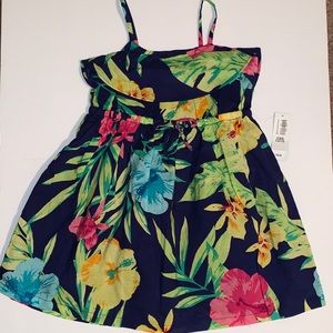 NWT 2T Tropical Dress Old Navy